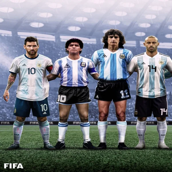 Maradona, Mess, Kempes