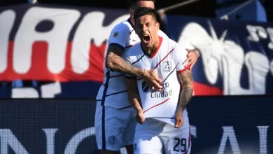 San Lorenzo goleó a Patronato y toma aire en la Liga Profesional | Foto: Twitter @SanLorenzo