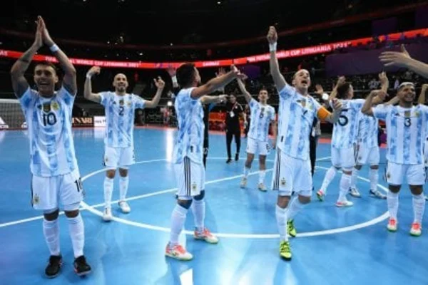 Futsal: Argentina enfrentará a Portugal en la final del Mundial de Lituania