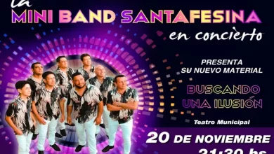 “La Mini Band Santafesina” se presentará el sábado 20 de noviembre a las 21:30 en el Teatro Municipal de San Nicolás.