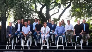 De la reunión participaron gobernadores, diputados y senadores del espacio pero los voceros fueron Miguel Pichetto, Patricia Bullrich, Alfredo Cornejo y Maximiliano Ferraro