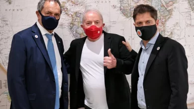 Axel Kicillof se reunió con Lula da Silva durante su viaje a Brasil