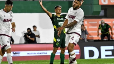 Walter Bou festeja el gol del triunfo