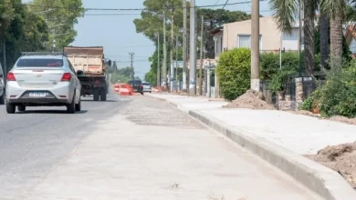 La obra de urbanización en la ruta 188 mejorará la calidad de vida de miles de vecinos de la zona sur