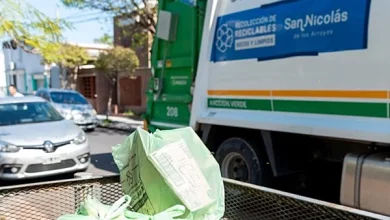 Este jueves sólo se podrán sacar los residuos reciclables