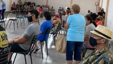 Exito en la campaña de vacunación en La Emilia con mas de 150 vacunados