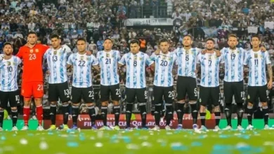 La Selección Argentina, sin Messi