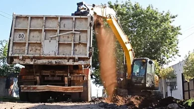 La Municipalidad continúa trabajando en la pavimentación de diferentes barrios