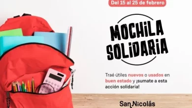 Comienza la campaña “Mochila Solidaria”