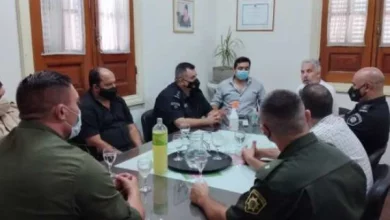 Villa Constitución: El Intendente recibió a las fuerzas de seguridad