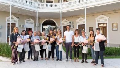 El Intendente Manuel Passaglia celebró junto a empleadas municipales el día de la mujer