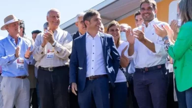 Axel Kicillof participó del corte de cinta inaugural de Expoagro 2022.