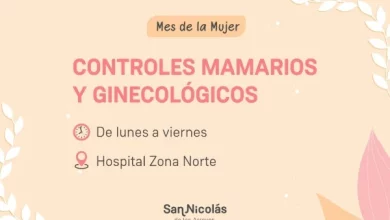 Controles médicos en el hospital de Zona Norte