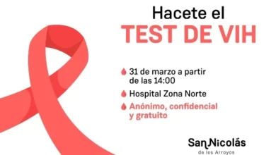 Jornada de detección de Vih en el hospital de Zona Norte