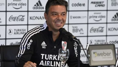 El entrenador Marcelo Gallardo.