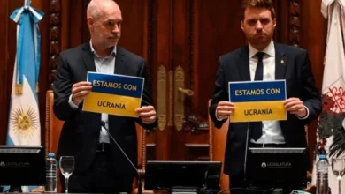 Horacio Rodríguez Larreta y Emmanuel Ferrario este martes en la Legislatura porteña.