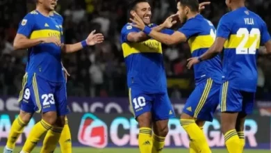 Boca le ganó a Central Córdoba en Santiago del Estero, con dos goles de Eduardo Salvio | Foto: prensa Boca