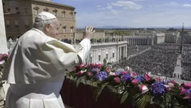 Francisco en la Misa de Pascuas