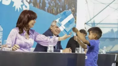 La vicepresidenta Cristina Kirchner.