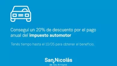 La Municipalidad informa que hasta el 10 de mayo está vigente el beneficio del 20% de descuento para quienes quieran realizar el pago a...