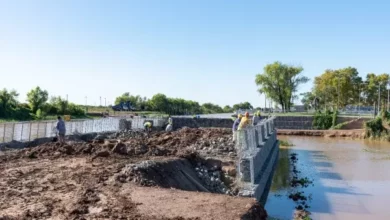 Avanzan los trabajos en el puente que unirá las dos costaneras nicoleñas