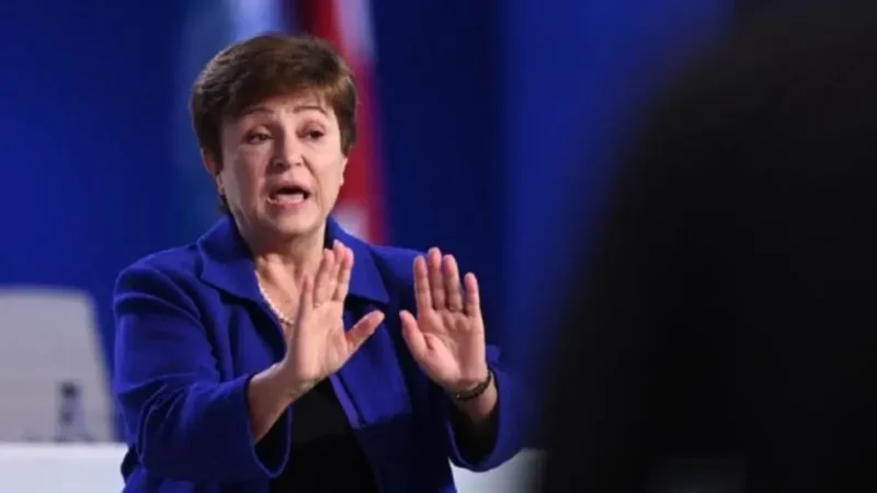 La directora gerente del Fondo Monetario Internacional (FMI), Kristalina Georgieva.