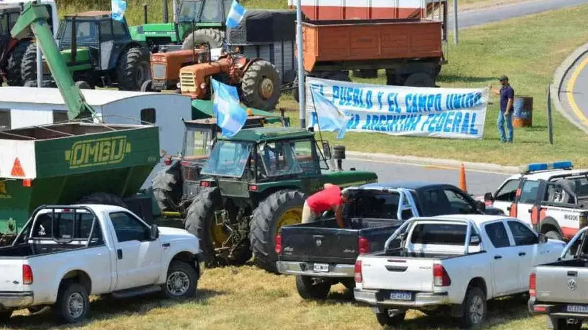 Comenzó el paro del campo: qué reclama la Mesa de Enlace y cómo será la protesta