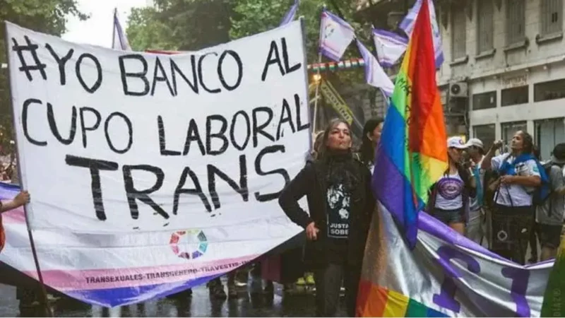 Se cumplen dos años de la Ley de cupo travesti trans en Argentina