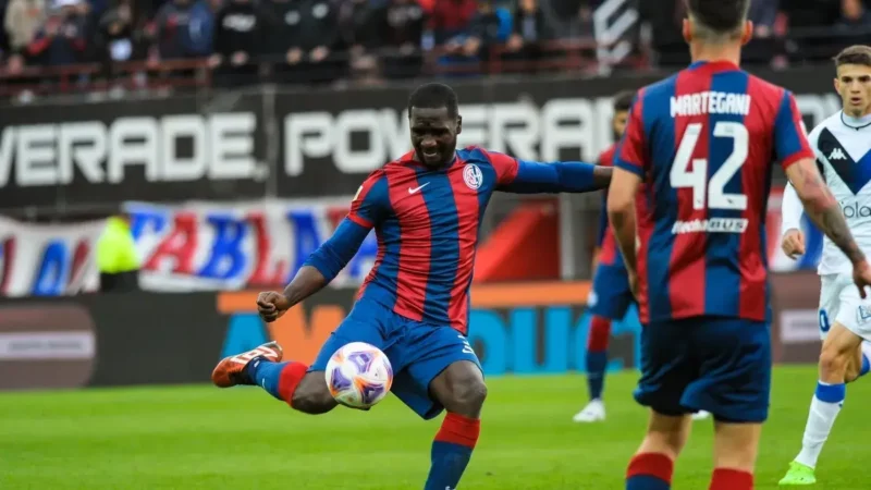 San Lorenzo ganó con un gol a último momento