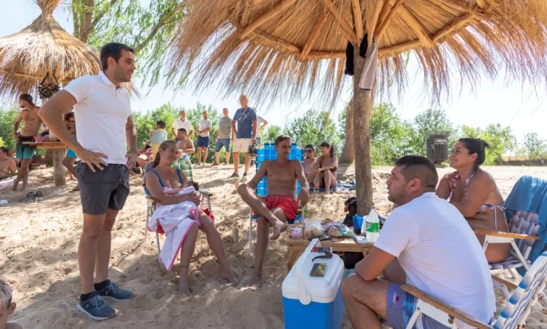 La municipalidad habilitó un nuevo espacio público para disfrutar del verano