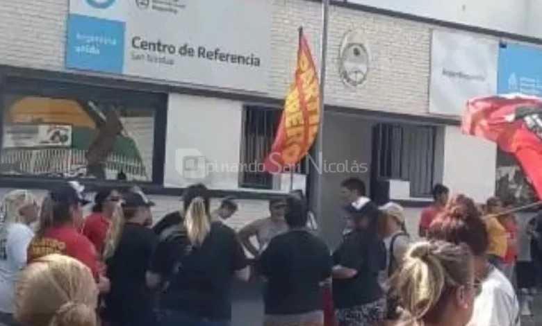 Jornada de lucha en San Nicolás y el país de la Unidad Piquetera contra las suspensiones y despidos