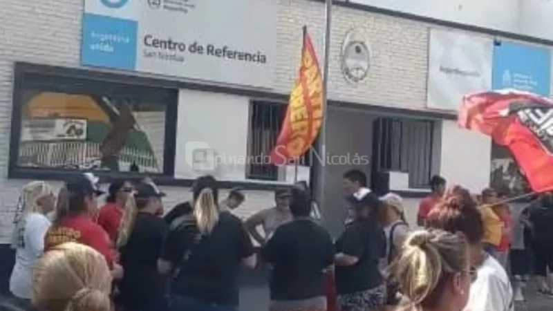 Jornada de lucha en San Nicolás y el país de la Unidad Piquetera contra las suspensiones y despidos