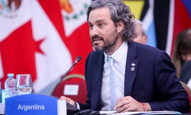 El ministro de Relaciones Exteriores y Culto, Santiago Cafiero.