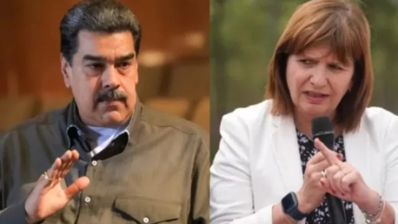 Bullrich pidió que detengan a Nicolás Maduro si viene a la Argentina