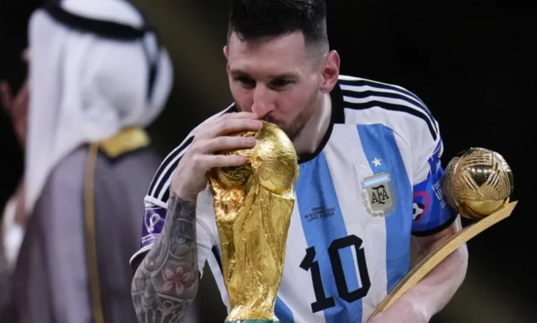 Por si le faltaba ganar algo, Messi también se quedó con un Martín Fierro.