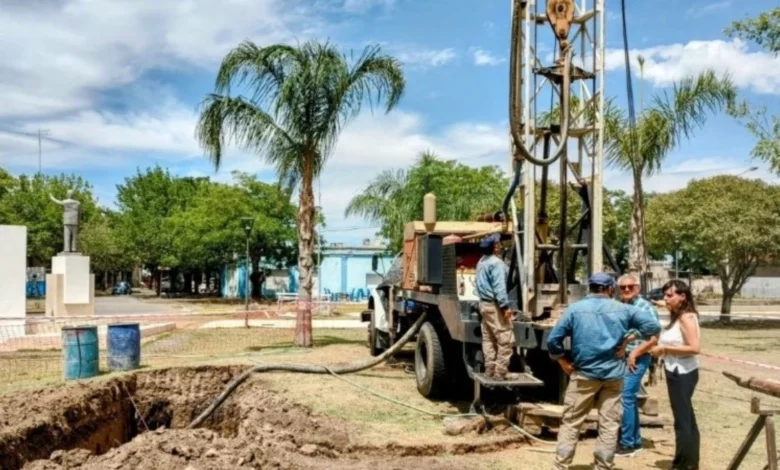 Villa Ramallo: nuevo pozo de bombeo de agua potable