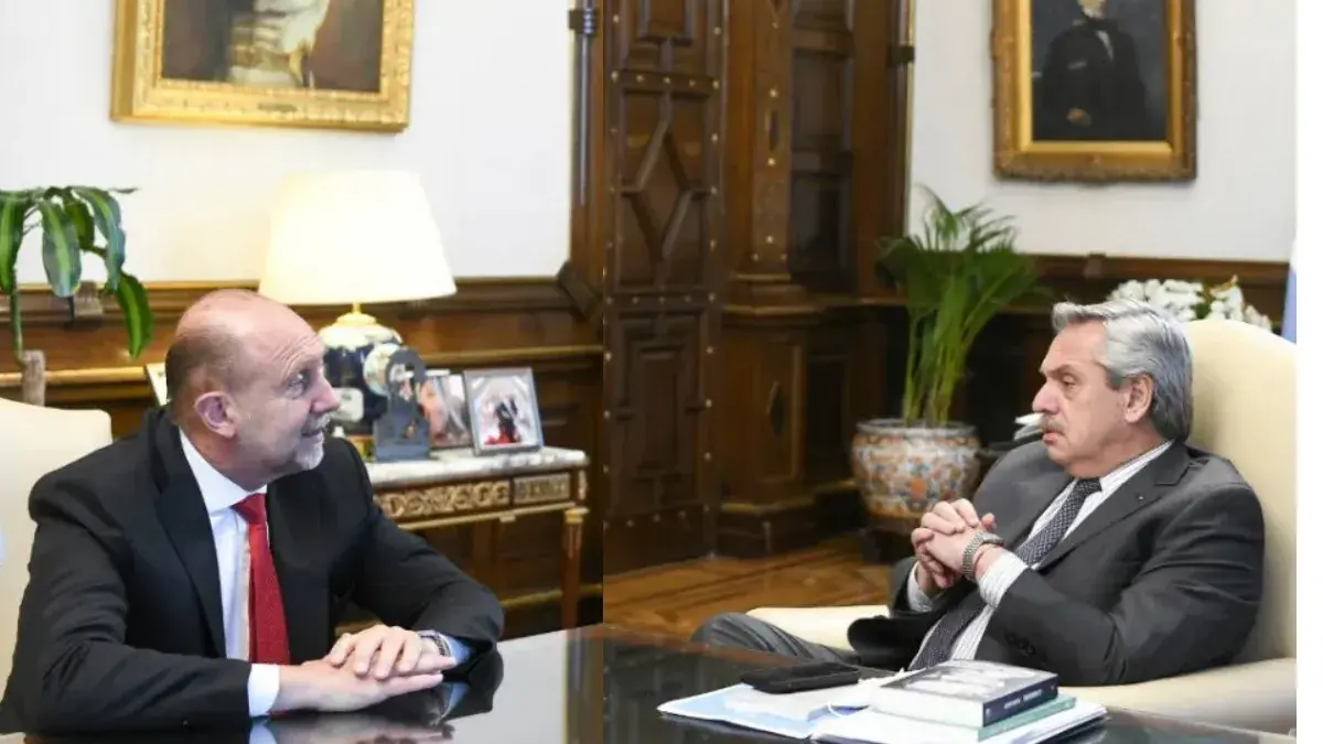 Alberto Fernández recibió al Gobernador de Santa Fe, Perotti luego de la tensión por la escalada de violencia en Rosario