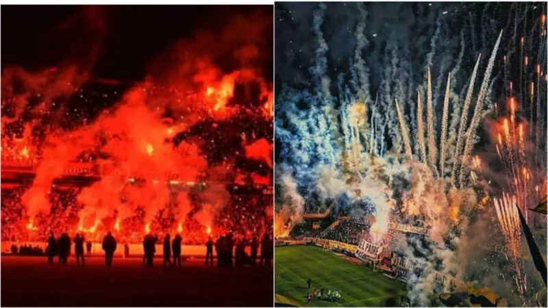 Analizan sanciones para Newell's y Central por el uso de pirotecnia dentro del estadio