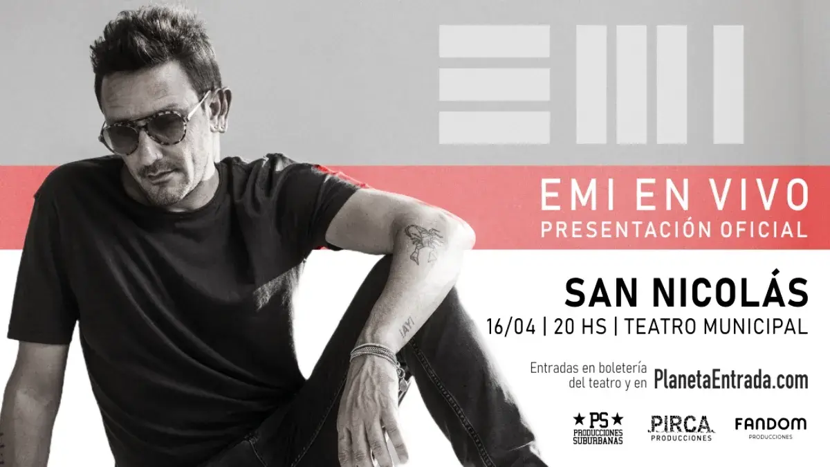 EMI EN VIVO: Emiliano Brancciari presenta su nuevo álbum solista en una gira por Argentina