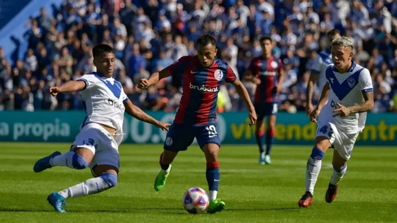 San Lorenzo no logra vencer a Vélez y se mantiene en segundo lugar