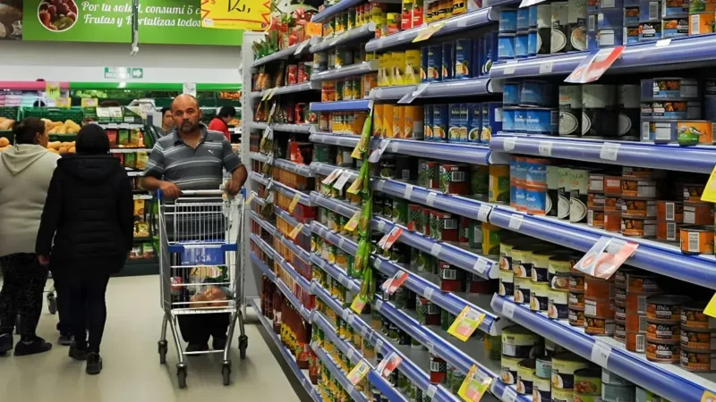 Inflación en alimentos: aumentaron un 41,2% en lo que va del año