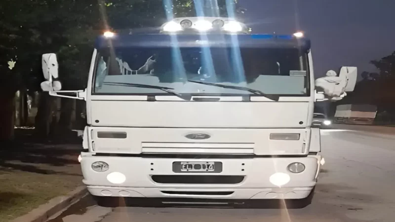 ¡Alerta en Erézcano! Roban un valioso camión Ford Cargo 1722