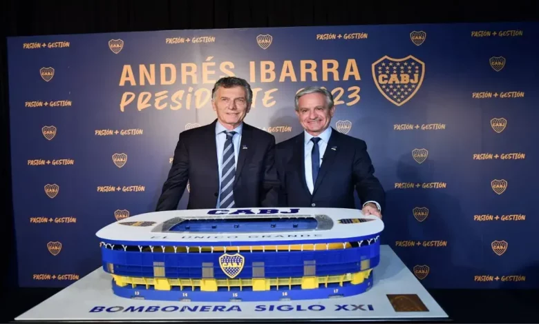 Con la presencia de Mauricio Macri, el candidato a Presidente de Boca Juniors presentó el proyecto de nuevo estadio y sus propuestas de campaña.