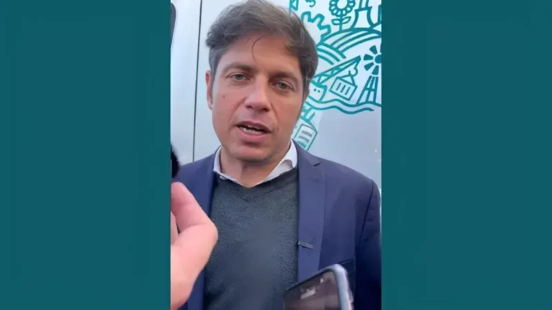 ¿Elecciones desdobladas en Buenos Aires? Axel Kicillof no descarta la posibilidad