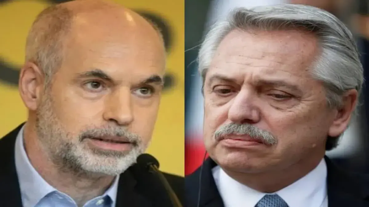 Horacio Rodríguez Larreta y Alberto Fernández, protagonistas de un intenso enfrentamiento político