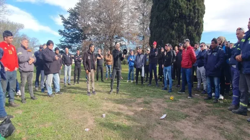 trabajadores tercerizados de Acindar