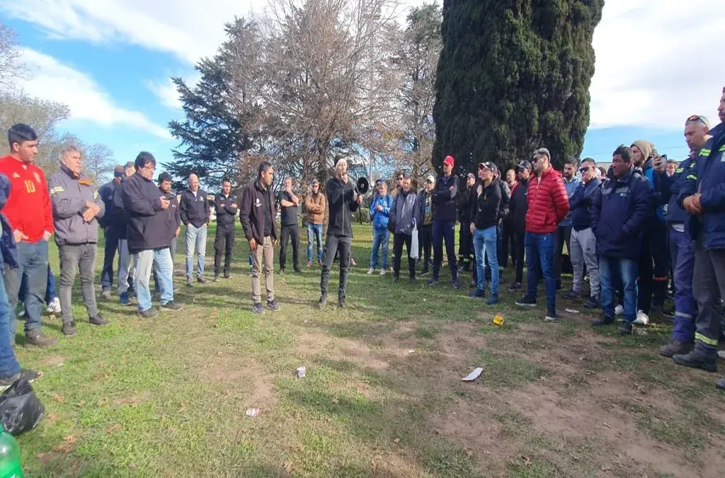 trabajadores tercerizados de Acindar