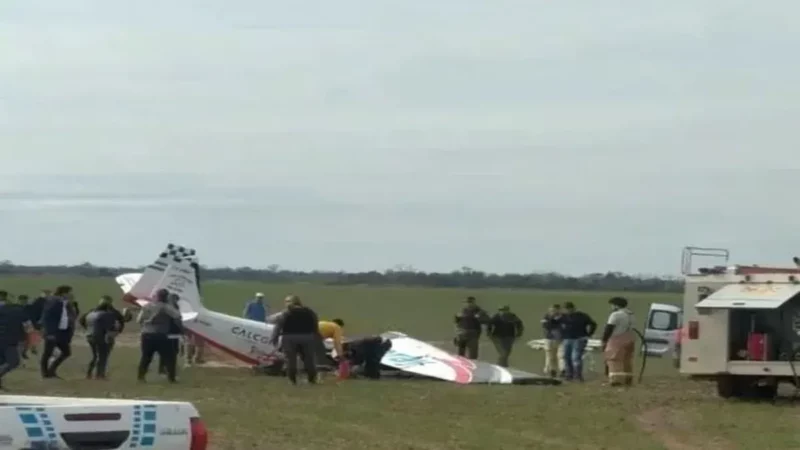 Impactante video del tr gico accidente a reo en feria agraria de Charata