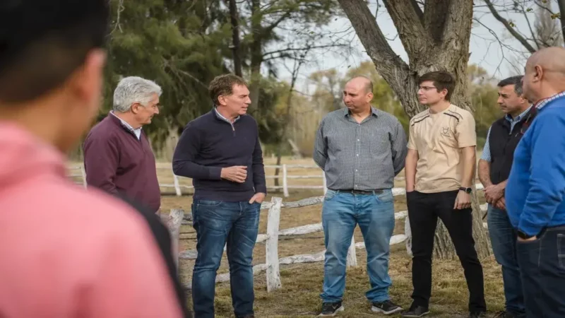 Diego Santilli, precandidato a gobernador de Juntos, se centra en la productividad de la provincia de Buenos Aires en su recorrido electoral