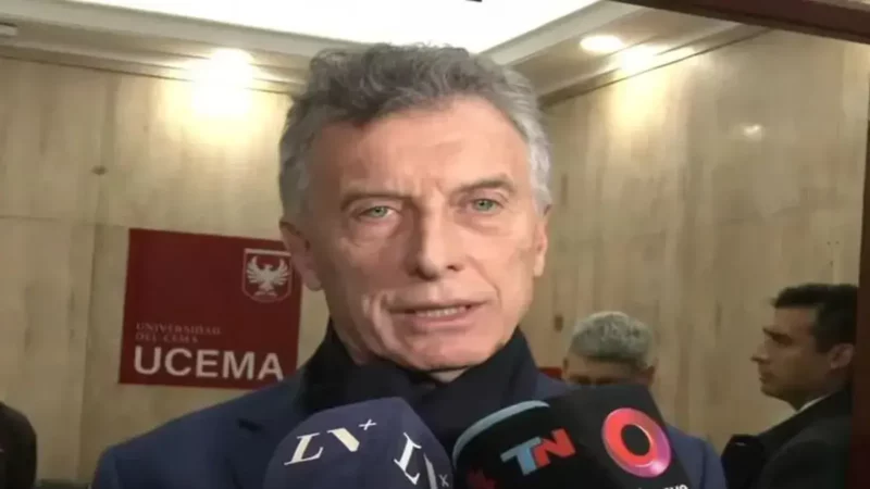 Críticas de Macri al peronismo